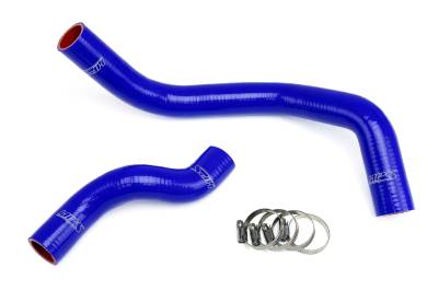 HPS Performance - HPS 57-1045-BLUE Blue Silicone Radiator Hose Kit for 89-98 Nissan 240SX SR20DET