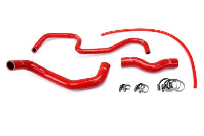 HPS Performance - HPS 57-1048-RED Red Silicone Radiator Hose Kit for 03-06 Nissan 350Z