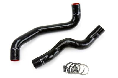 HPS Performance - HPS 57-1049-BLK Black Silicone Radiator Hose for 09-20 Nissan 370Z 3.7L VQ37VHR