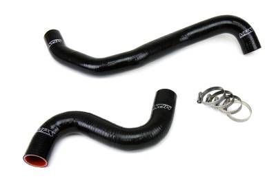 HPS Performance - HPS 57-1052-BLK Black Silicone Radiator Hose Kit for 09-20 Nissan GT-R R35