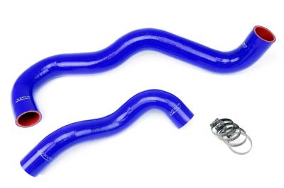 HPS Performance - HPS 57-1075-BLUE Blue Radiator Hose Kit for 03.5-05 Ford Excursion Diesel Turbo