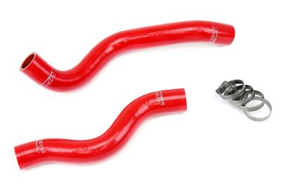 HPS Performance - HPS 57-1200 Red Red Silicone Radiator Hose Kit for 12-15 Honda Civic 1.8L
