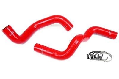 HPS Performance - HPS 57-1210 Red Red Silicone Radiator Hose Kit for 96-02 Dodge Viper