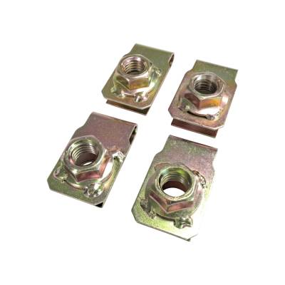 Husky Towing - Husky Towing 32767 5/8" Clip-On Nut Kit for Husky 4-Bolt Rails 4Pc