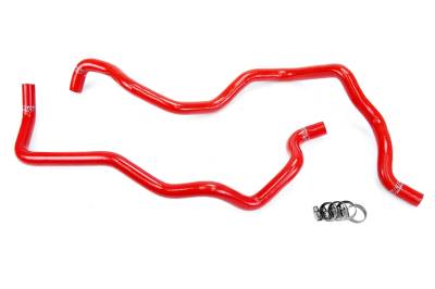 HPS Performance - HPS 57-1220H Red Red Silicone Heater Coolant Hose Kit for 07-11 Jeep Wrangler JK
