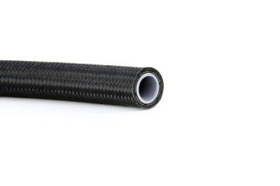 HPS Performance - HPS 351-10 PTFE Stainless Steel Reinforced -10 Braided Hose Black Nylon Braided