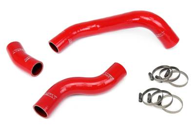 HPS Performance - HPS 57-1226 Red Red Silicone Radiator Hose Kit for 13-20 Subaru BRZ