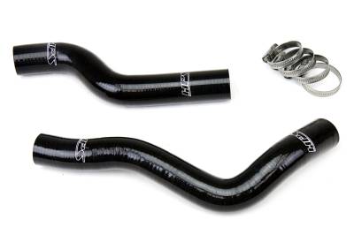 HPS Performance - HPS 57-1229-BLK Black Silicone Radiator Hose Kit for 09-13 Honda Fit