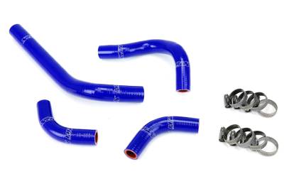 HPS Performance - HPS 57-1234-BLUE Blue Silicone Radiator Hose Kit for 04-09 Honda CRF250R