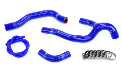 HPS Performance - HPS 57-1237-BLUE Blue Silicone Radiator Hose Kit for 05-08 Honda CRF450R