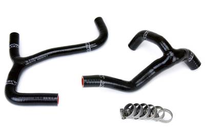 HPS Performance - HPS 57-1238-BLK Black Silicone Radiator Hose Kit for 03-04 Honda CRF450R