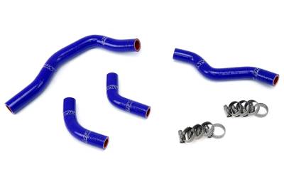 HPS Performance - HPS 57-1239-BLUE Blue Silicone Radiator Hose Kit for 05-09 Honda CRF450X