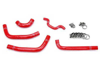 HPS Performance - HPS 57-1240 Red Red Silicone Radiator Hose Kit for 09-10 Kawasaki KX250F