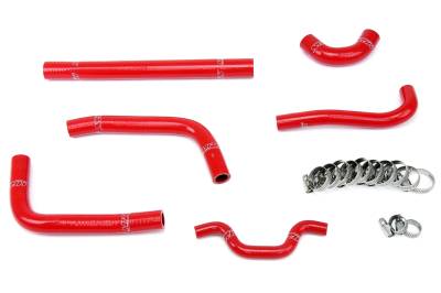 HPS Performance - HPS 57-1241 Red Red Silicone Radiator Hose Kit for 2011 Kawasaki KX250F