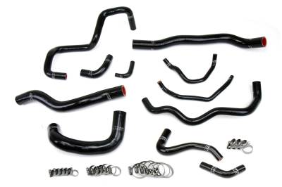 HPS Performance - HPS 57-1876-BLK Black Coolant Hose Kit for 06-07 Mazda Mazdaspeed 6 2.3L Turbo