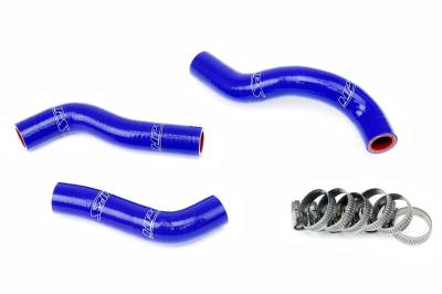 HPS Performance - HPS 57-1249-BLUE Blue Silicone Radiator Hose Kit for 11-12 KTM 250SXF