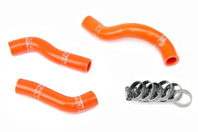 HPS Performance - HPS 57-1249-ORG Orange Silicone Radiator Hose Kit for 11-12 KTM 250SXF
