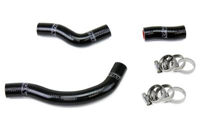 HPS Performance - HPS 57-1250-BLK Black Silicone Radiator Hose Kit for 07-10 KTM 450SXF