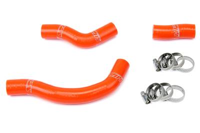 HPS Performance - HPS 57-1250-ORG Orange Silicone Radiator Hose Kit for 07-10 KTM 450SXF