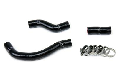 HPS Performance - HPS 57-1251-BLK Black Silicone Radiator Hose Kit for 11-12 KTM 450SXF