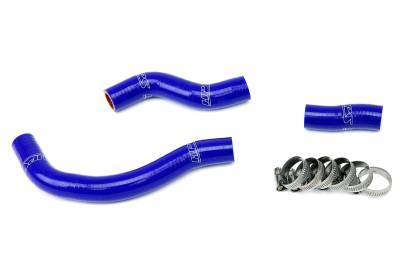 HPS Performance - HPS 57-1251-BLUE Blue Silicone Radiator Hose Kit for 11-12 KTM 450SXF