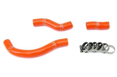 HPS Performance - HPS 57-1251-ORG Orange Silicone Radiator Hose Kit for 11-12 KTM 450SXF