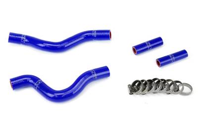 HPS Performance - HPS 57-1257-BLUE Blue Silicone Radiator Hose Kit for 01-11 Suzuki RM250