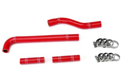 HPS Performance - HPS 57-1259 Red Red Silicone Radiator Hose Kit for 01-06 Yamaha WR250F