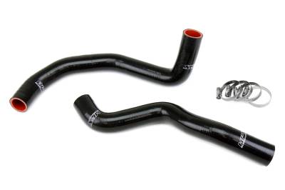 HPS Performance - HPS 57-1967-BLK Black Radiator Coolant Hose Kit for 12-14 Audi A6 A6 Quattro