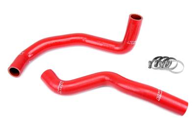 HPS Performance - HPS 57-1967 Red Red Radiator Coolant Hose Kit for 12-14 Audi A6 A6 Quattro