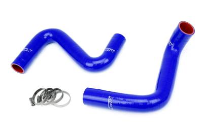 HPS Performance - HPS 57-1957-BLUE Blue Radiator Coolant Hose Kit Nissan 240SX S13 S14 S15 LS Swap