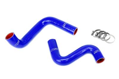 HPS Performance - HPS 57-1955-BLUE Blue Radiator Coolant Hose Kit Nissan 240SX S13 S14 S15 LS Swap