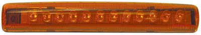 Pacer Performance - Pacer 20-703 12-Diode Single Row LED Light Amber