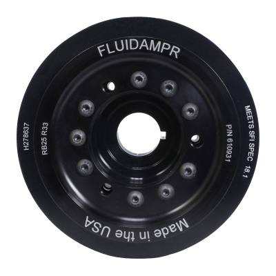 Fluidampr - Fluidampr 610931 Harmonic Balancer Fluidampr-RB25DET NON NEO