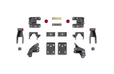 MaxTrac - MaxTrac 201540 3-4" Flip Kit w/Shock Extenders 14-18 Silverado & Sierra 2WD/4WD