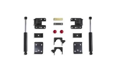 MaxTrac - MaxTrac 201360 5-6" Rear Flip Kit w/Shocks for 07-13 Silverado & Sierra 2WD/4WD
