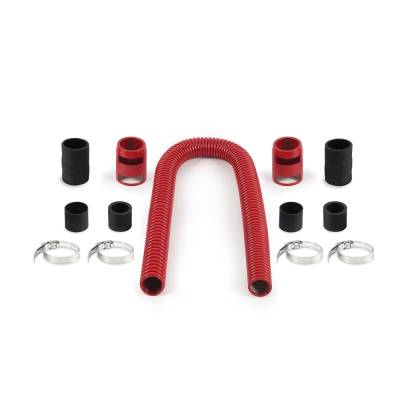 Mishimoto - Mishimoto MMAH-U36RD 36" Red Universal Flexible SS Radiator Hose Kit