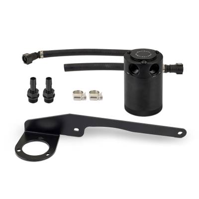 Mishimoto - Mishimoto MMBCC-T1-19 Baffled Oil Catch Can Kit for 19+ Chevy/GMC 1500