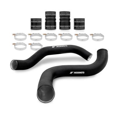 Mishimoto - Mishimoto MMICP-F2D-99KWBK 7.3L Powerstroke IC Pipe & Boot Kit 99-03
