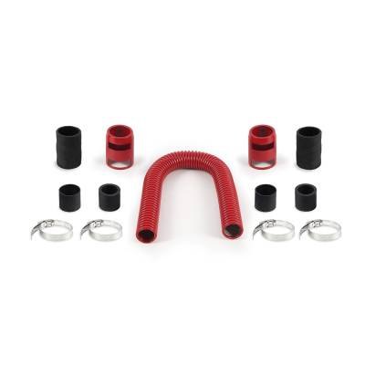 Mishimoto - Mishimoto MMAH-U24RD Universal Flexible SS Radiator Hose Kit 24" Red