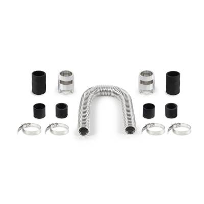 Mishimoto - Mishimoto MMAH-U24C Universal Flexible SS Radiator Hose Kit 24" Chrome