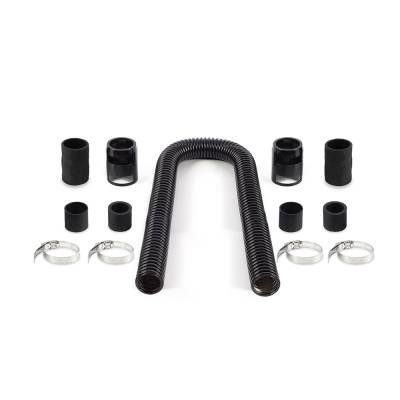 Mishimoto - Mishimoto MMAH-U36BK Universal Flexible Stainless Radiator Hose Kit 36" Black