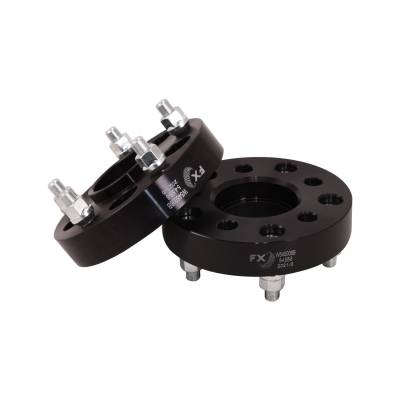 TrailFX - TrailFx W545006B Wheel Adapter 5x114.3mm to 5x127mm 1.25" Black Alum