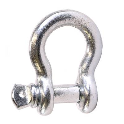 TrailFX - TrailFX WA044 D-Ring 3/4" Pin 9500 lb Rating Silver Steel Single
