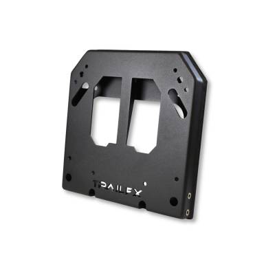 TrailFX - TrailFX BR009T Matte Black Spare Tire Carrier Spacer for Factory Mount 35" Max