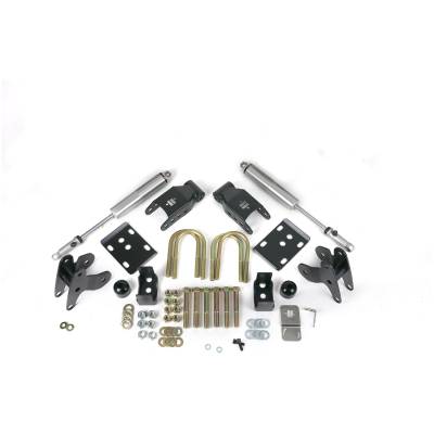 Ridetech - Ridetech 12299511 Rear 3.5"-5.5" Suspension Lowering Kits for 15-24 Ford F150