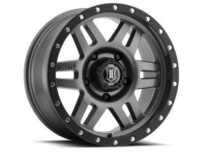 ICON Alloys - ICON Alloys Six Speed 17x8.5 6x135 6mm Gunmetal 1417856350GM