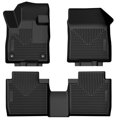Husky Liners - Husky Liners 95571 Weatherbeater Front & 2nd Seat Floor Liners