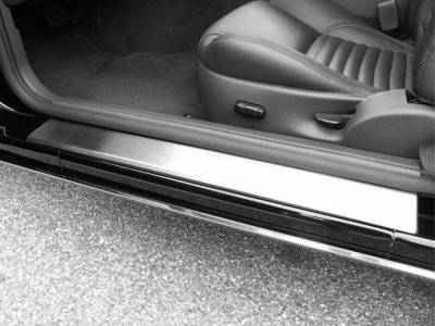 Quality Automotive Accessories - Quality Automotive DS43670 Door Sill Trim 02-05 Ford Thunderbird