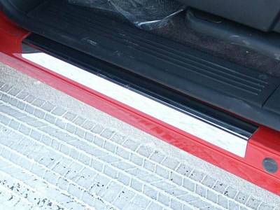 Quality Automotive Accessories - Quality Automotive DS47184 Door Sill Trim 07-09 Chevrolet Silverado
